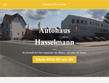 Tablet Screenshot of hasselmann-wietze.de